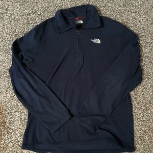 The North Face quarter zip fleece pullover